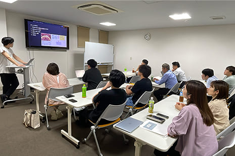 月に1度の症例検討会の実施
