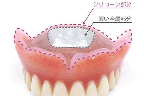 丈夫で違和感を緩和する快適設計