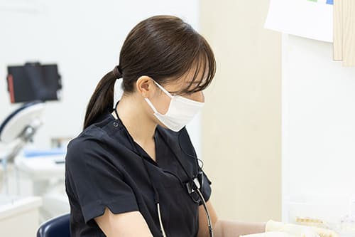 歯を削る量を必要最小限にMI虫歯治療